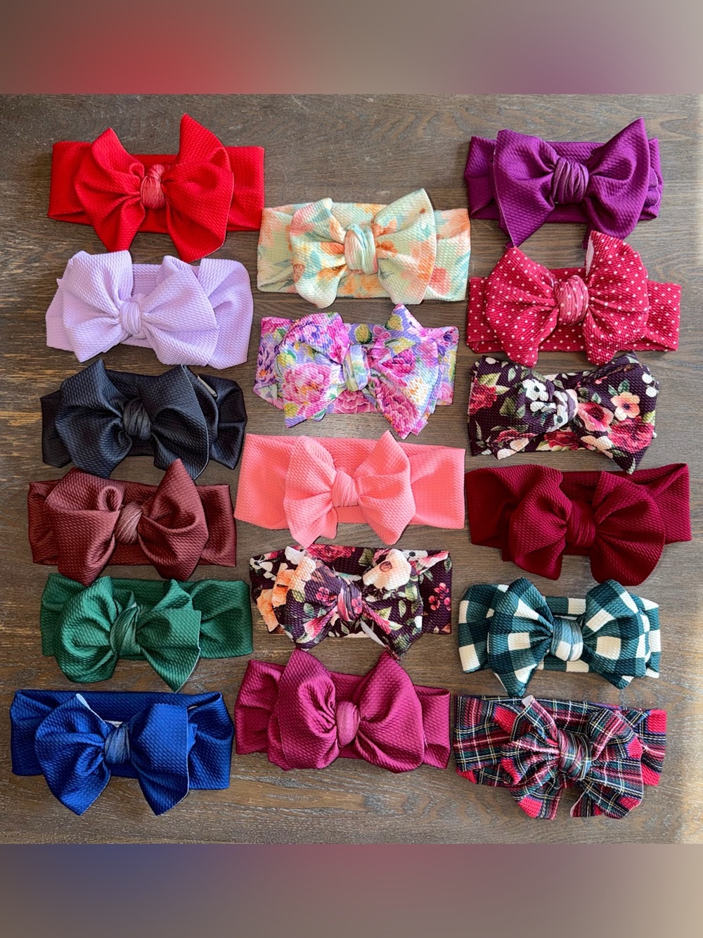 Gigi and Max Headwrap Bows - 17 piece Big Bundle Lot